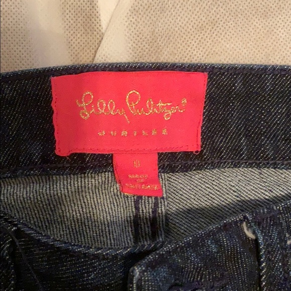 Lily Pulitzer Cropped Jeans size 0 - Picture 2 of 4
